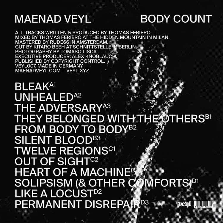 Maenad Veyl - Body Count — 2