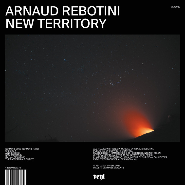 Arnaud Rebotini - New Territory — 2